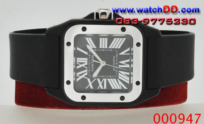 CARTIER SANTOS 100 ตัวเรือน PVD เกรด Swiss Medium Size เหมือนที่สุด  สั่งวันนี้ลดทันทีทุกเรือน พร้อมส่งให้สัมผัสความเหมื รูปที่ 1