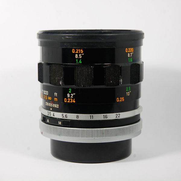 [ขาย] เลนส์มือหมุน CANON FL MACRO 50mm F 3.5 แถม FL/FD to EOS รูปที่ 1