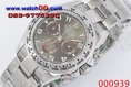ROLEX DAYTONA หน้าเทา ครื่องสวิส ETA 7750 จับเวลาได้จริง 