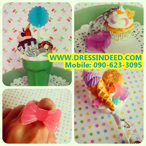 Sweet Deco DIY Hello Kitty ของจิ๋ว งานประดิษฐ์ เคส iPhone ฟรีแบบงานประดิษฐ์แนวเกาหลี รูปที่ 6