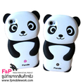 จำหน่ายปลีกส่งเคสไอโฟน4Sราคาถูก หน้ากากไอโฟน3มิติลายหมีแพนด้า Panda 3D Apple iPhone4G 4S Silicone Case เคสมือถือแฟชั่นลายการ์ตูนยอดฮิตน่ารักสุดๆ