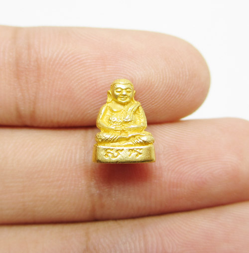 พระสังกัจายน์ 5 รอบ มหาราชินี เนื้อทองคำ นน.3.45 g รูปที่ 7