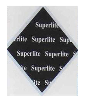 ปะเก็นแผ่นใยหินทนความร้อน superlite หรือ superlite asbestos fibre jointing รูปที่ 1