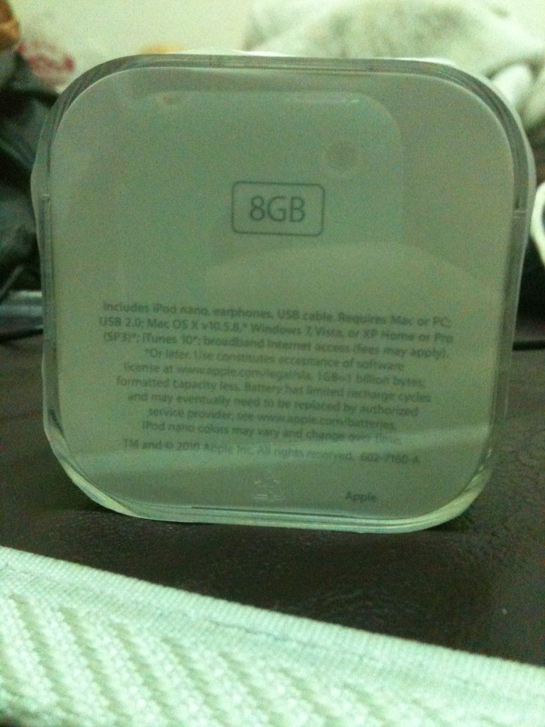 Ipod nano 8GB สีเขียว ของใหม่ื ของแท้ รูปที่ 4