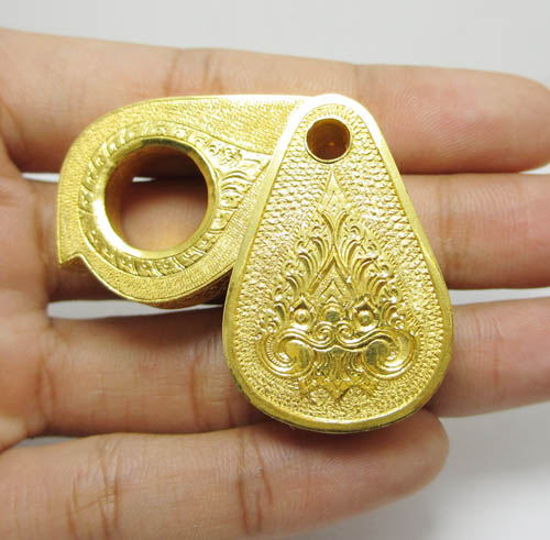 กล้องส่องพระทองคำ งานแกะลาย สวยมาก นน.41.45 g รูปที่ 6