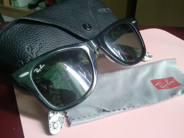 ขาย RAY BAN RB 2140-1046 ขาวดำสวยหายาก สภาพดี ใส่น้อยมากครับ รูปที่ 1