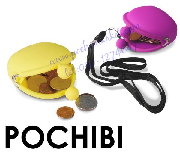 POCHI HACHI กระเป๋าซิลิโคน แฟชั่นสุดจี๊ด ใส่เหรียญ แว่นตา โทรศัพท์ กล้อง อุปกรณ์แต่งหน้า/การเรียน ของกระจุกจิก ราคาส่ง รูปที่ 6