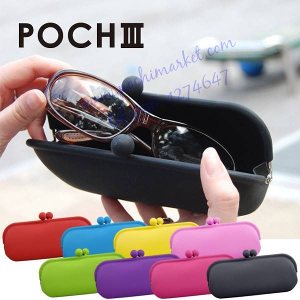 POCHI HACHI กระเป๋าซิลิโคน แฟชั่นสุดจี๊ด ใส่เหรียญ แว่นตา โทรศัพท์ กล้อง อุปกรณ์แต่งหน้า/การเรียน ของกระจุกจิก ราคาส่ง รูปที่ 4