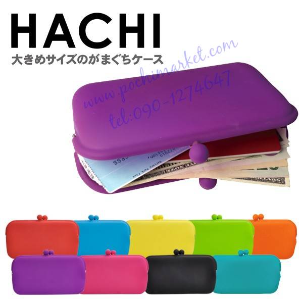 POCHI HACHI กระเป๋าซิลิโคน แฟชั่นสุดจี๊ด ใส่เหรียญ แว่นตา โทรศัพท์ กล้อง อุปกรณ์แต่งหน้า/การเรียน ของกระจุกจิก ราคาส่ง รูปที่ 5
