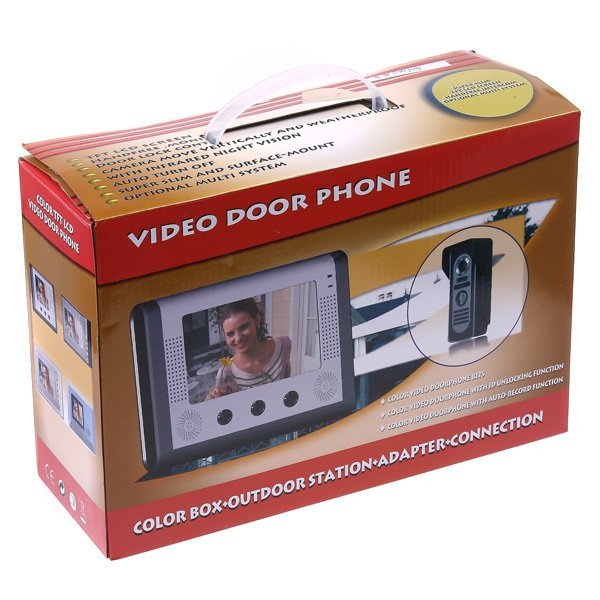 ขาย Video Door Phone [วีดีโอ ดอร์โฟน]กริ่งสนทนาไฮเทคเห็นทั้งภาพและเสียงของผู้ที่มาติดต่อภายนอก รูปที่ 2
