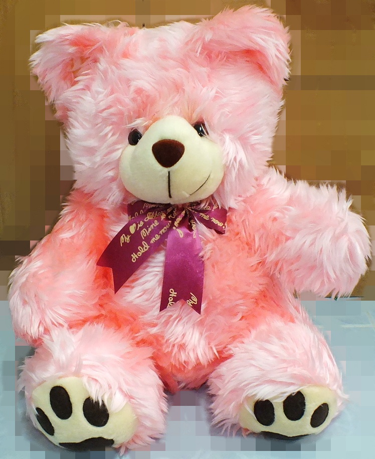 ตุ๊กตาหมี สีชมพูน่ารักๆ รูปที่ 6