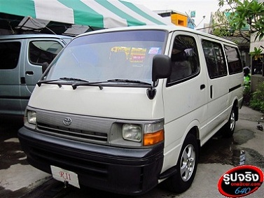 ขายรถตู้อเนกประสงค์ TOYOTA HIACE รถเจ้าของเดียว ราคาถูกมาก รูปที่ 1