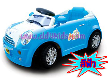 รถแบตเตอรี่ Mini Cooper สีทูโทน ฟังก์ชั่นครบ ราคาพิเศษ รูปที่ 2
