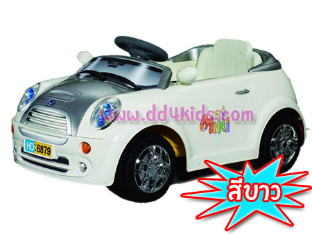 รถแบตเตอรี่ Mini Cooper สีทูโทน ฟังก์ชั่นครบ ราคาพิเศษ รูปที่ 4
