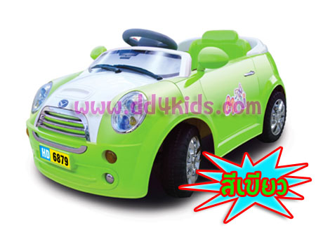 รถแบตเตอรี่ Mini Cooper สีทูโทน ฟังก์ชั่นครบ ราคาพิเศษ รูปที่ 3