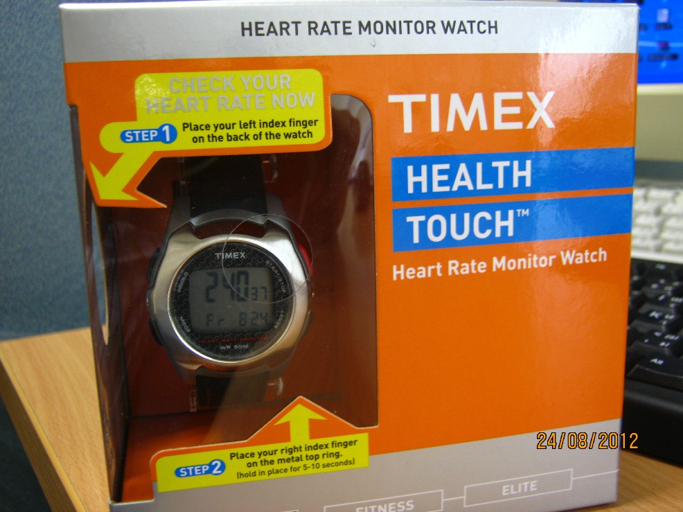 TIMEX Health Touch นาฬิกาวัดชีพจร เพียงปลายนิ้วสัมผัส  รูปที่ 1