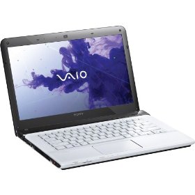 Sony VAIO E Series SVE14112FXW 14-Inch Laptop (Seafoam White) รูปที่ 1