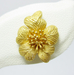 รูปย่อ ต่างหูทอง Gold master 24K ลายดอกไม้ น่ารัก นน. 9.25 g รูปที่5