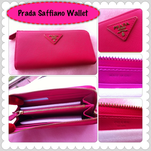 กระเป๋าสตางค์ Prada Saffiano มากมายหลากหลายแบบ รูปที่ 1