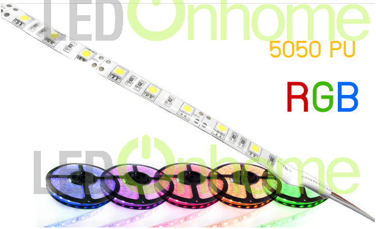 LED RIBBON RGB เปลี่ยนสีได้โดยรีโมทย์ รูปที่ 4