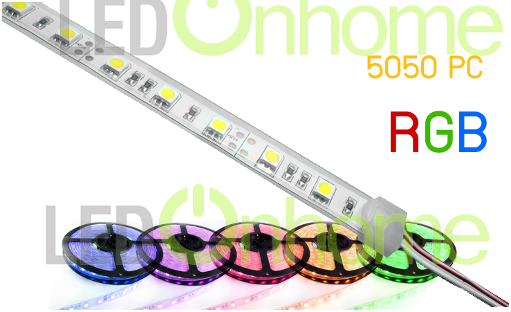LED RIBBON RGB เปลี่ยนสีได้โดยรีโมทย์ รูปที่ 1