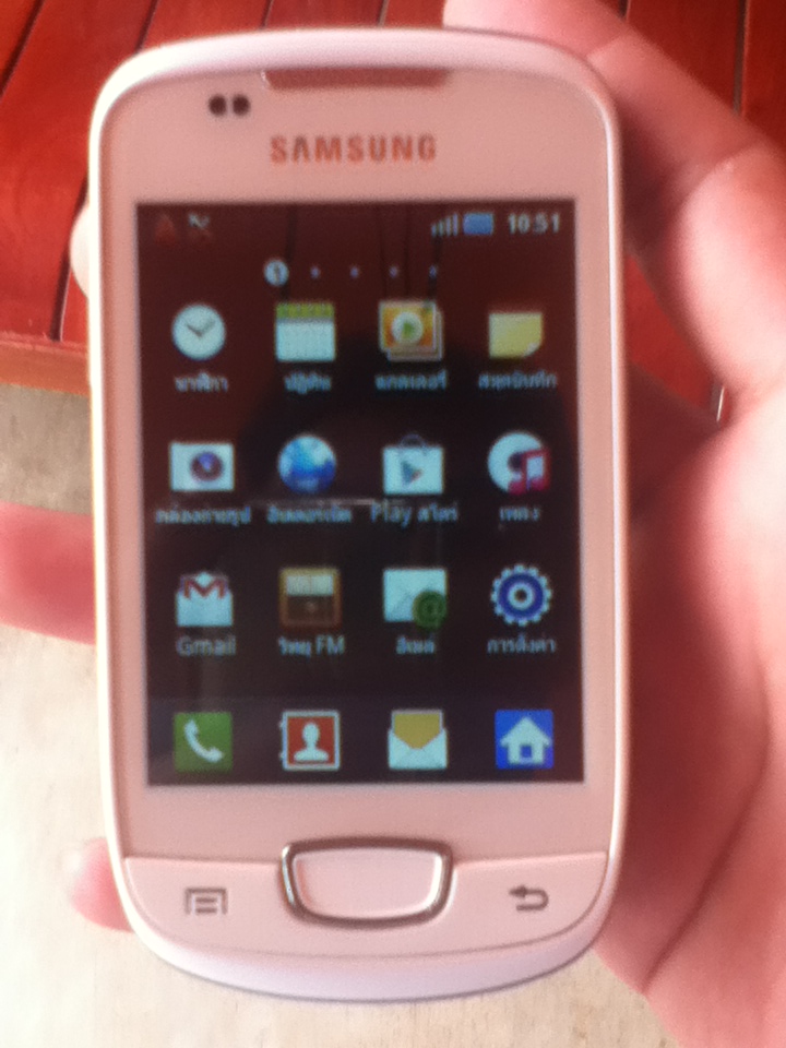 ขายsamsung galaxy mini[สีขาว] รูปที่ 2