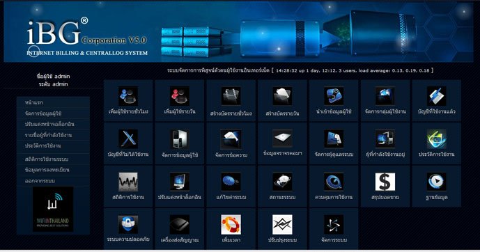 ขายส่ง 5 license IBG 5.0 Software Wifi Hotspot ระบบการจัดการ หอพัก อพาร์ตเม้น คอนโด รูปที่ 3