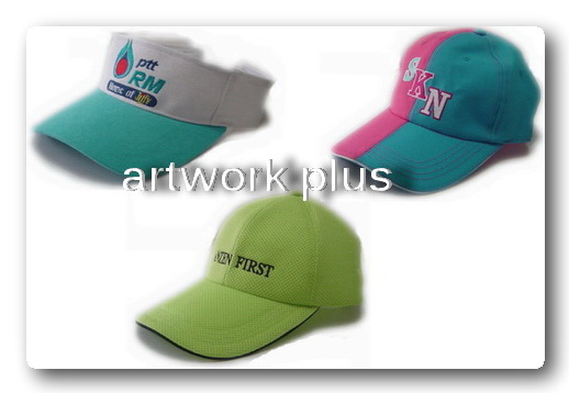 artwork-plus.com รับทำหมวก หมวกแค๊บ หมวกเบสบอล หมวกไวเซอร์ หมวกเปิดหัว หมวกปีกกว้าง หมวกปีกรอบ หมวกซาฟารี หมวกพนักงาน รูปที่ 3