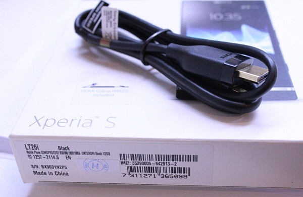 ขายสาย HDMI และ หูฟัง MH650c (แท้)ของมือถือ SONY XS ค่ะ รูปที่ 1