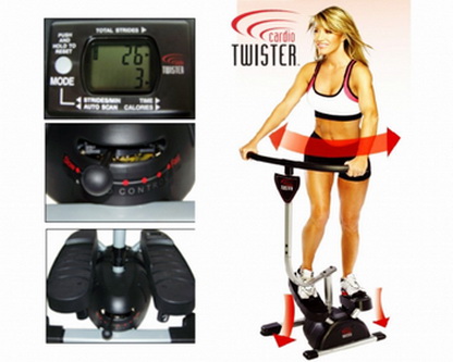 เครื่องออกกำลังกายคาร์ดิโอ ทวิสเตอร์(cardio twister) รุ่นใหม่ ลดน้ำหนักกระชับสัดส่วน รูปที่ 1