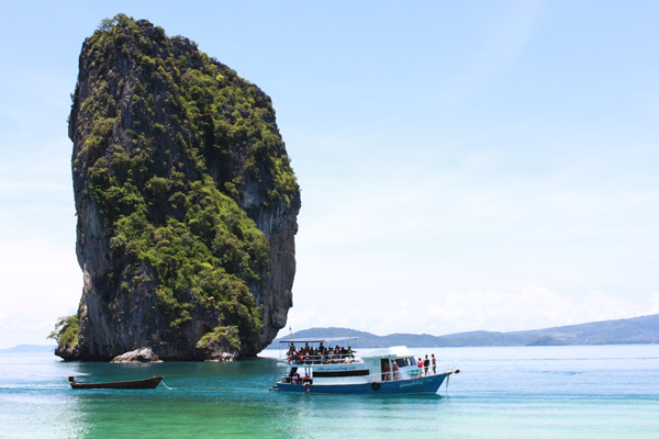 ท่องทะเลกระบี่ 4 เกาะ ชมทะเลแหวกโดยเรือเร็ว รูปที่ 3