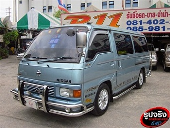 ขายรถตู้มือสอง NISSAN URVAN เครื่องเสียงเต็ม แต่งครบ TV 3 จอ รถครอบครัวอเนกประสงค์ ถูกมากกก รูปที่ 1