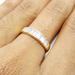 รูปย่อ แหวนทอง ฝังเพชรแทปเปอร์ 12เม็ด งานสวยมาก นน.2.62 g รูปที่3