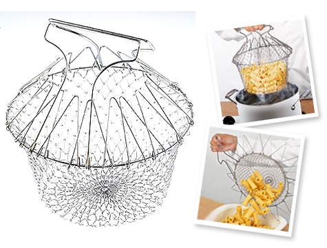 ตะแกรงทำอาหาร Chef Basket  รูปที่ 4