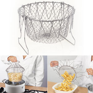 ตะแกรงทำอาหาร Chef Basket  รูปที่ 3