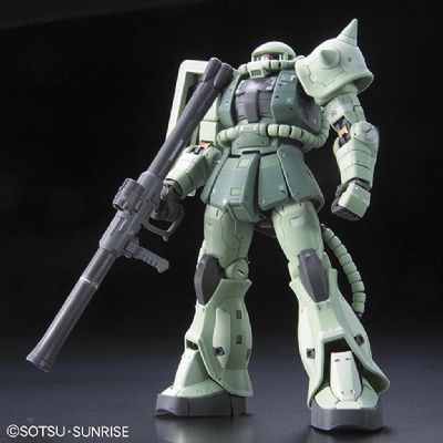 Real Grade 1/144 MS-06F Zaku II รูปที่ 2