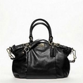 กระเป๋า Coach Madison Leather Sophia Handbag F18609 Black