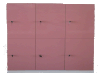 รูปย่อ ตู้ล็อกเกอร์พีวีซี 6 ช่อง ทำจากพลาสติกโฟมแข็มไร้ปัญหาเรื่อง ผุ บวม ปลวกและสนิม รูปที่1