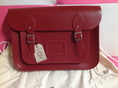 ขายกระเป๋า Cambridge satchel Classic red 13