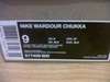 รูปย่อ ขาย Nike Wardour Chukka Size9US ไม่เคยใส่ กล่องครบครับ รูปที่4