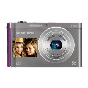 Discount Sale Samsung DV300F SMART Compact Digital Camera - Silver/Purple (16.0MP, 5x Optical Zoom)!!! รูปที่ 1