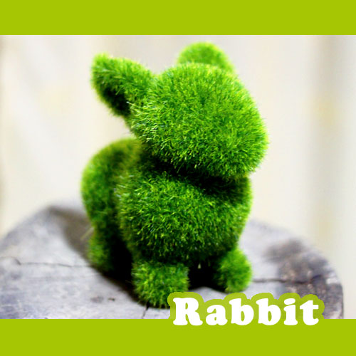 ตุ๊กตาหญ้าเทียม รูปสัตว์ น่ารักๆ รูปที่ 4