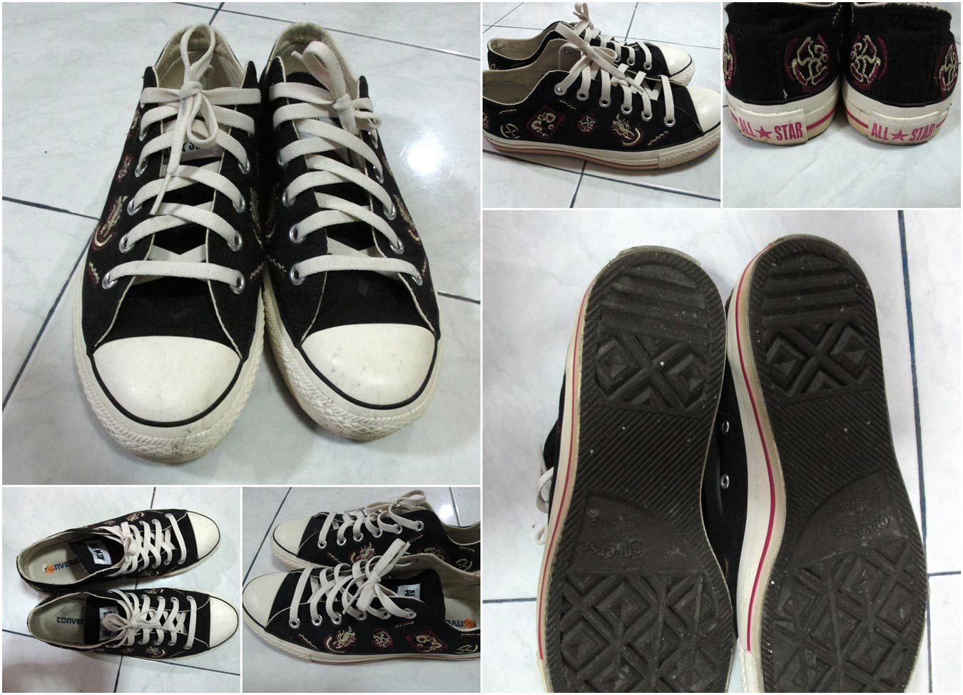 ขายรองเท้า converse เบอร์ 8 us ใส่แค่ครั้งเดียว รูปที่ 1