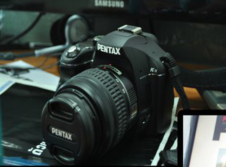ขายกล้อง Pentax K-X  เลน  18-55 MM รูปที่ 1