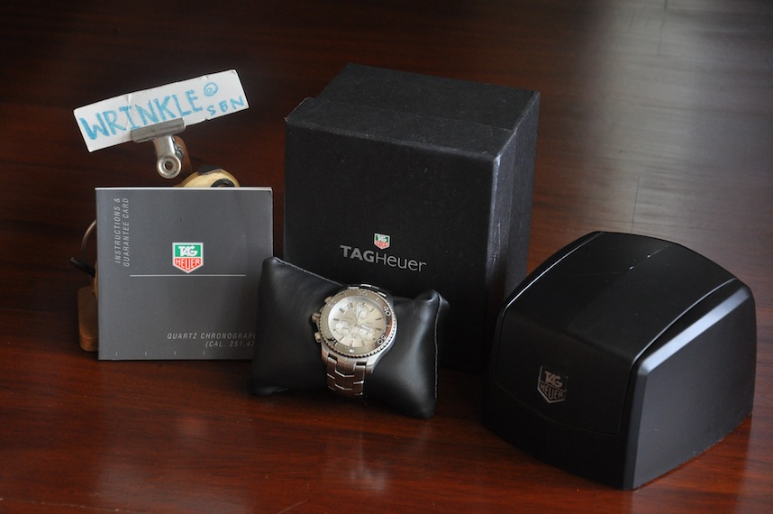 ขายนาฬิกา TAG HEUER CRONOGRAPH สภาพเยี่ยม มาพร้อมกล่อง ราคา 42,000 บาท รูปที่ 1