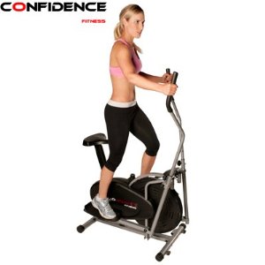 Low Price Cheap Confidence Fitness 2-in-1 Elliptical Trainer with Seat รูปที่ 1