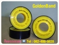 Golden Band เทปพันเกลียว PTFP100% ทนสารเคมีรุนแรง ทนอุณหภูมิสูง 260 ํC 