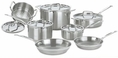 Save Price Cuisinart MCP-12 MultiClad Pro Stainless Steel 12-Piece Cookware Set