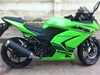 รูปย่อ ขายดาวน์ Kawasaki ninja 250 สีเขียว วิ่งน้อย 26xx เดิิมๆ   ราคา 54,000 บาท รูปที่1