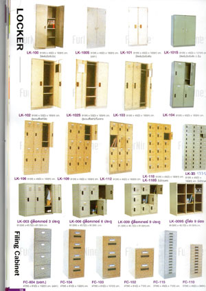 ตู้ล็อคเกอร์ 4 ประตู LK-104 รูปที่ 2